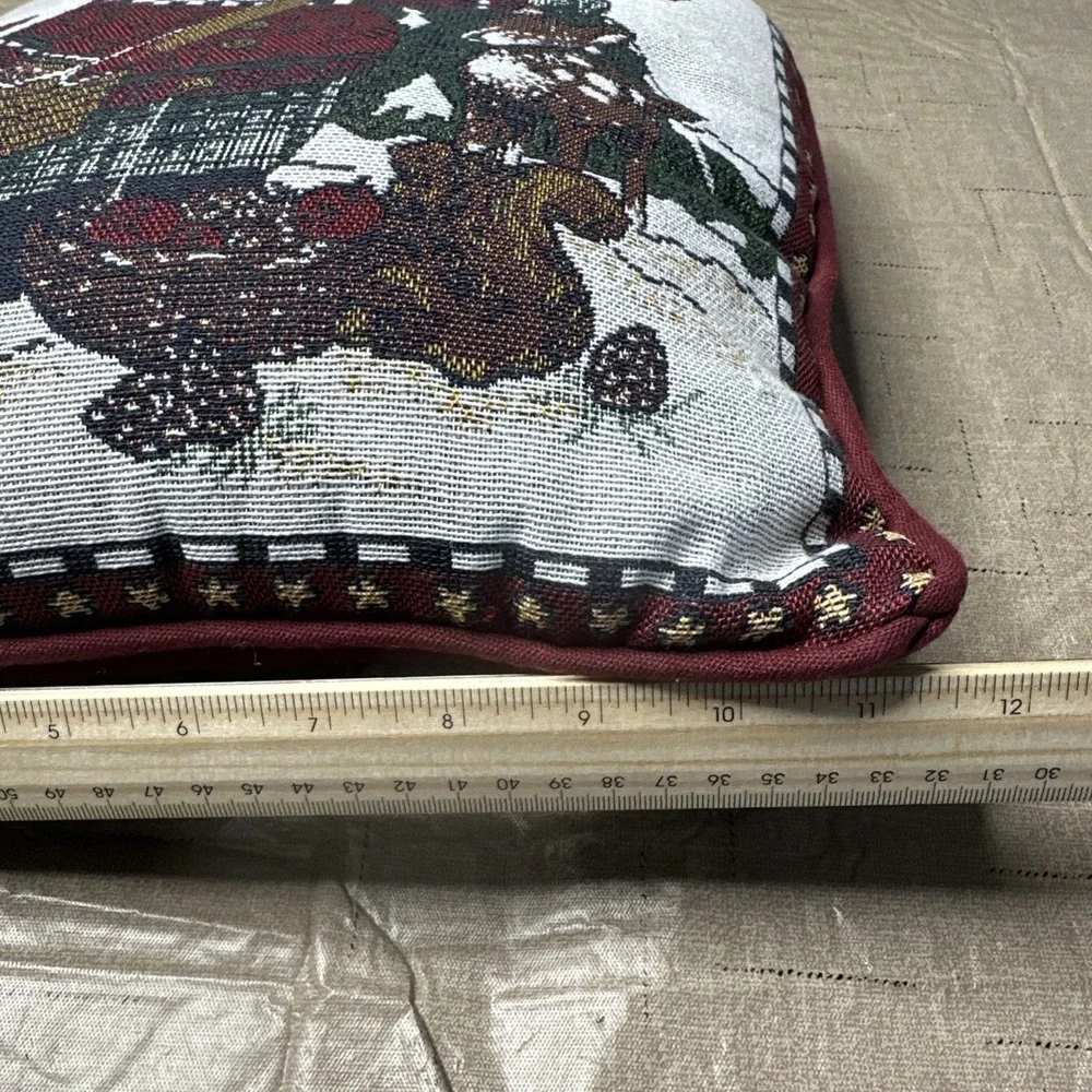 Santa Christmas Throw Pillow 11